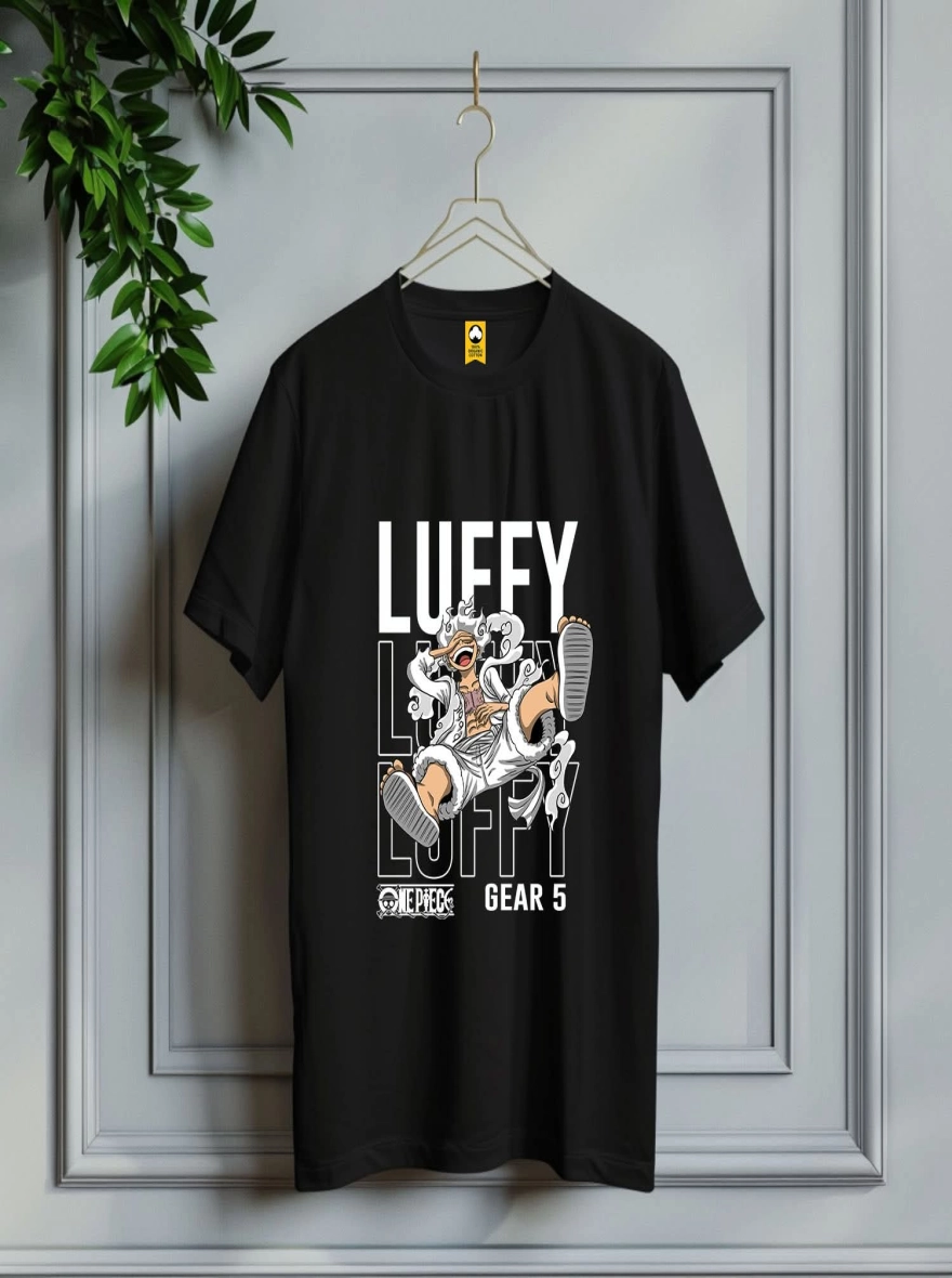 Gear 5 Luffy - Joy Boy Black T-Shirt