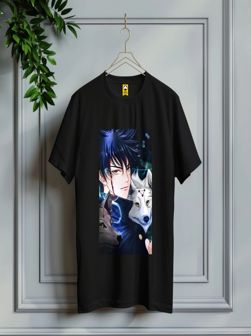 Deep Black Fabric  T shirt