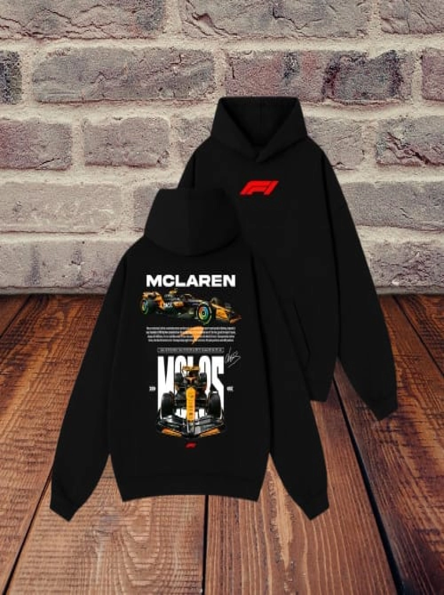 Top-notch Fleece High Detailed Printed Unisex Hoodie - MCLAREN