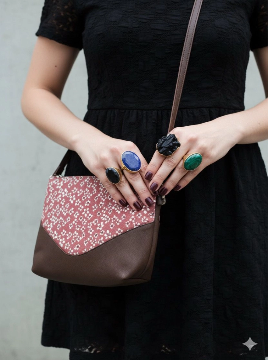 Hearts Crossbody beg