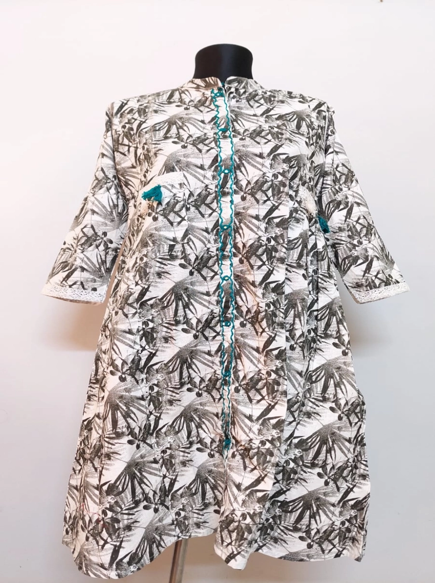 Embroidered Cotton Kurti