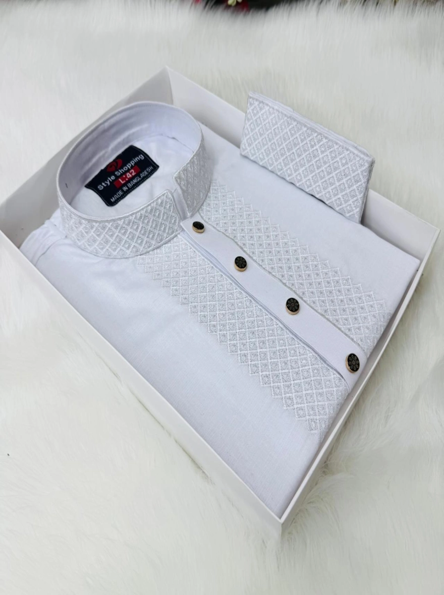 Luxury Cotton Embroidery Panjab