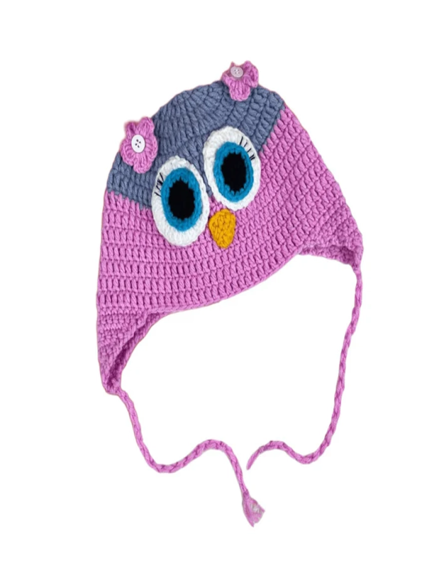 WOOLEN OWL BEANIE