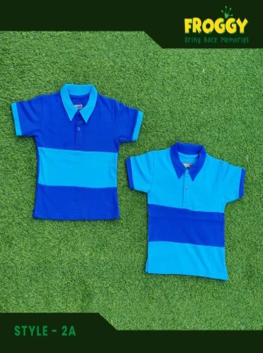 FROGGY KIDS PREMIUM COTTON POLO-2C