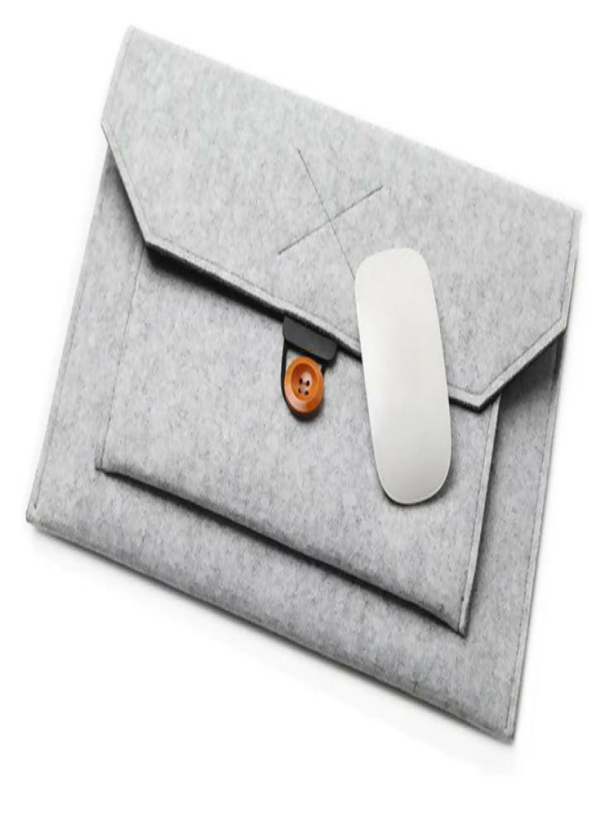 Fashionable Slim Wool Felt Laptop Bag Notebook Sleeve for 13'' Laptop