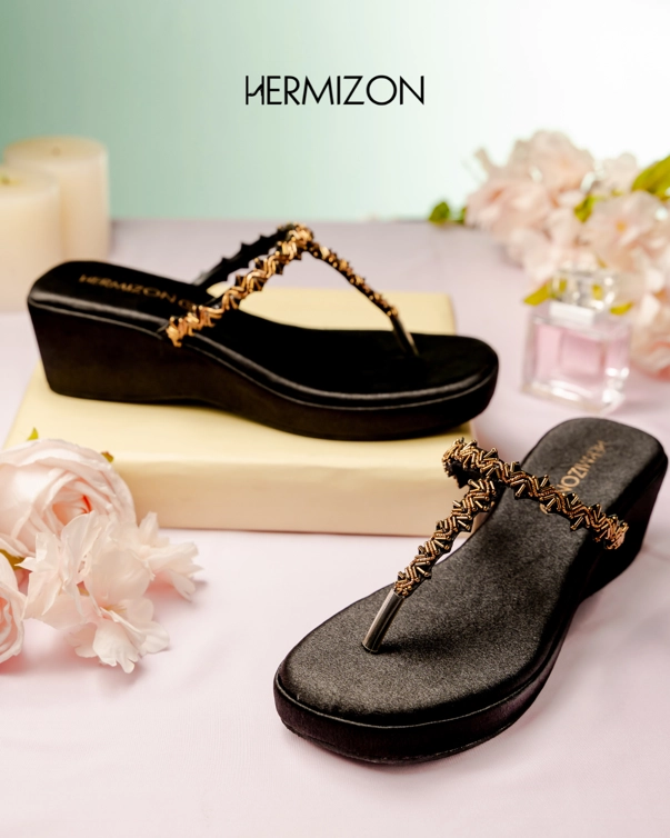 Ines Silver Metallic Block Heels