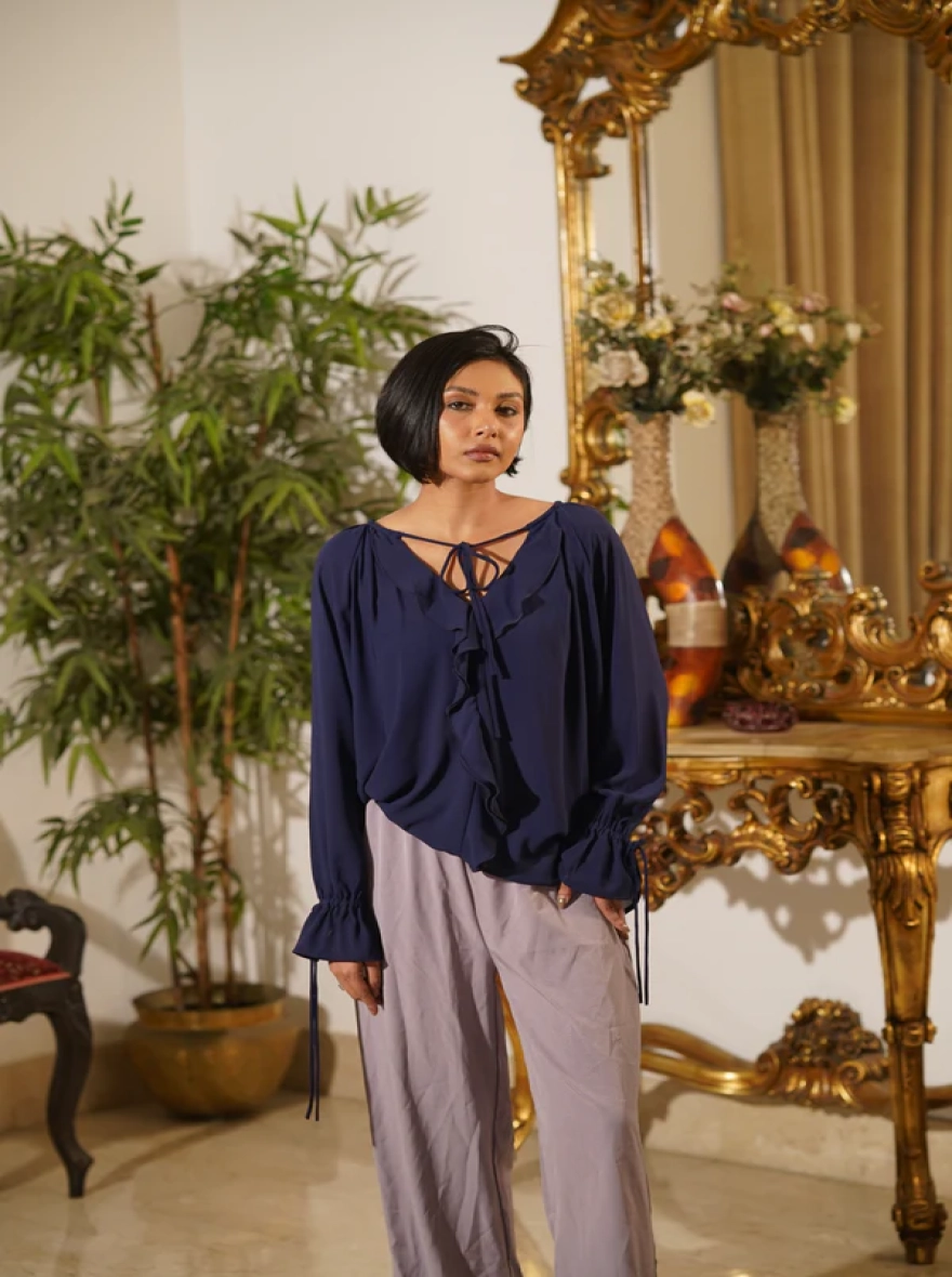 Signorina Ruffled Top