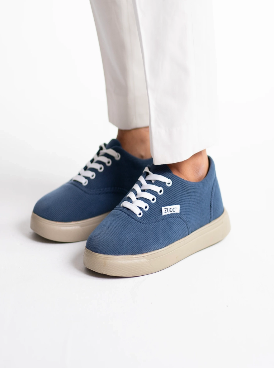 Zuqo Men's Sneaker - Navy Blue