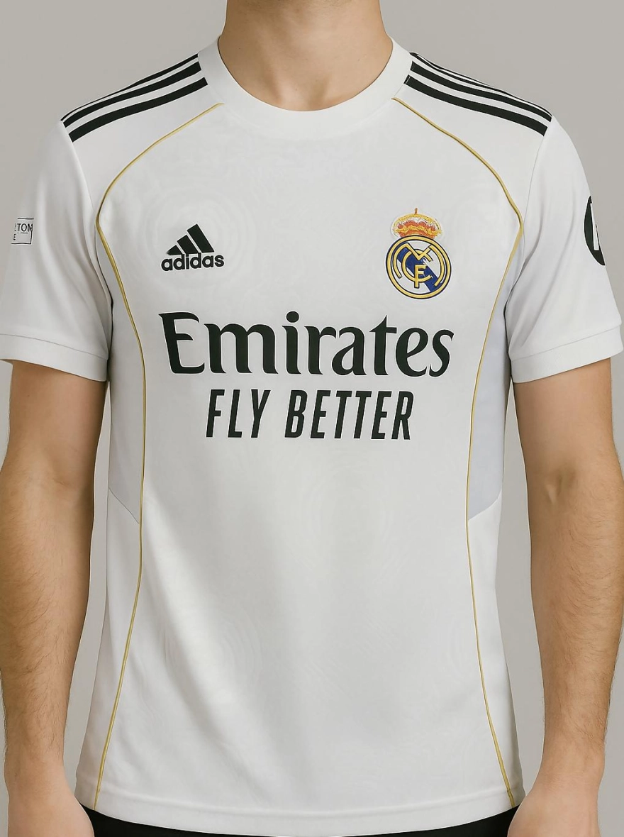 Premium Real Madrid 25/26 New Home Jersey