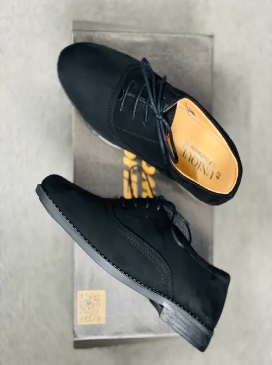 Dervy Black-Formal Shoes-Men