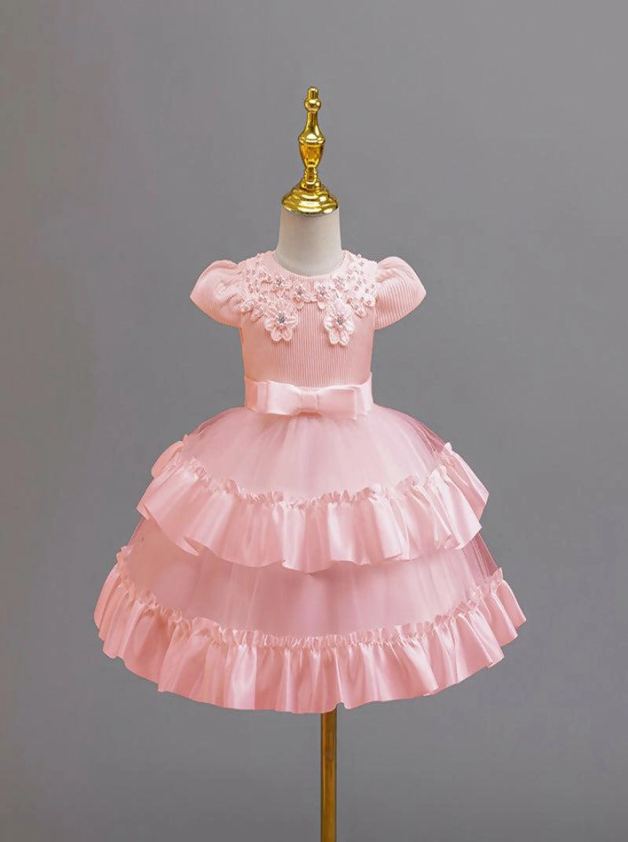 Imported China Princess Blossom Premium Frock