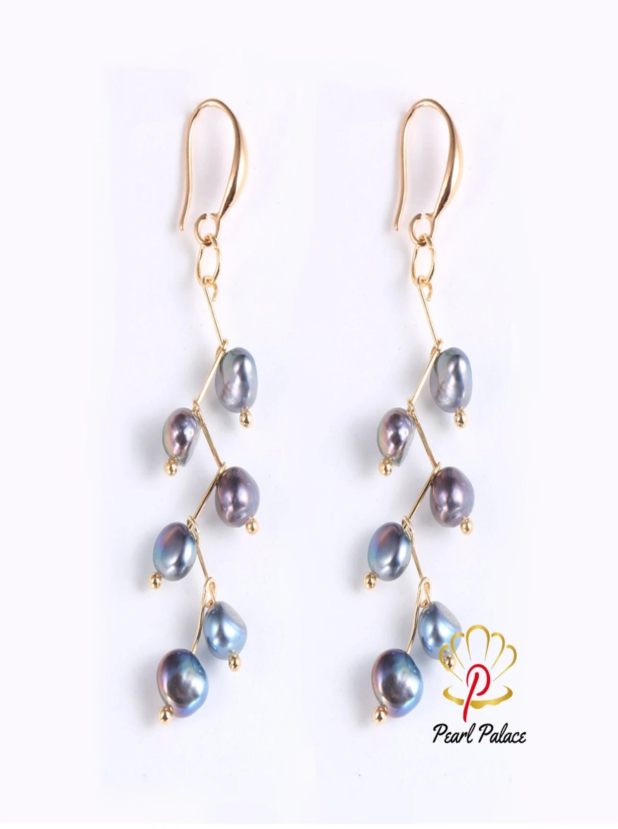 Dewdrop Grace Pearl Earrings