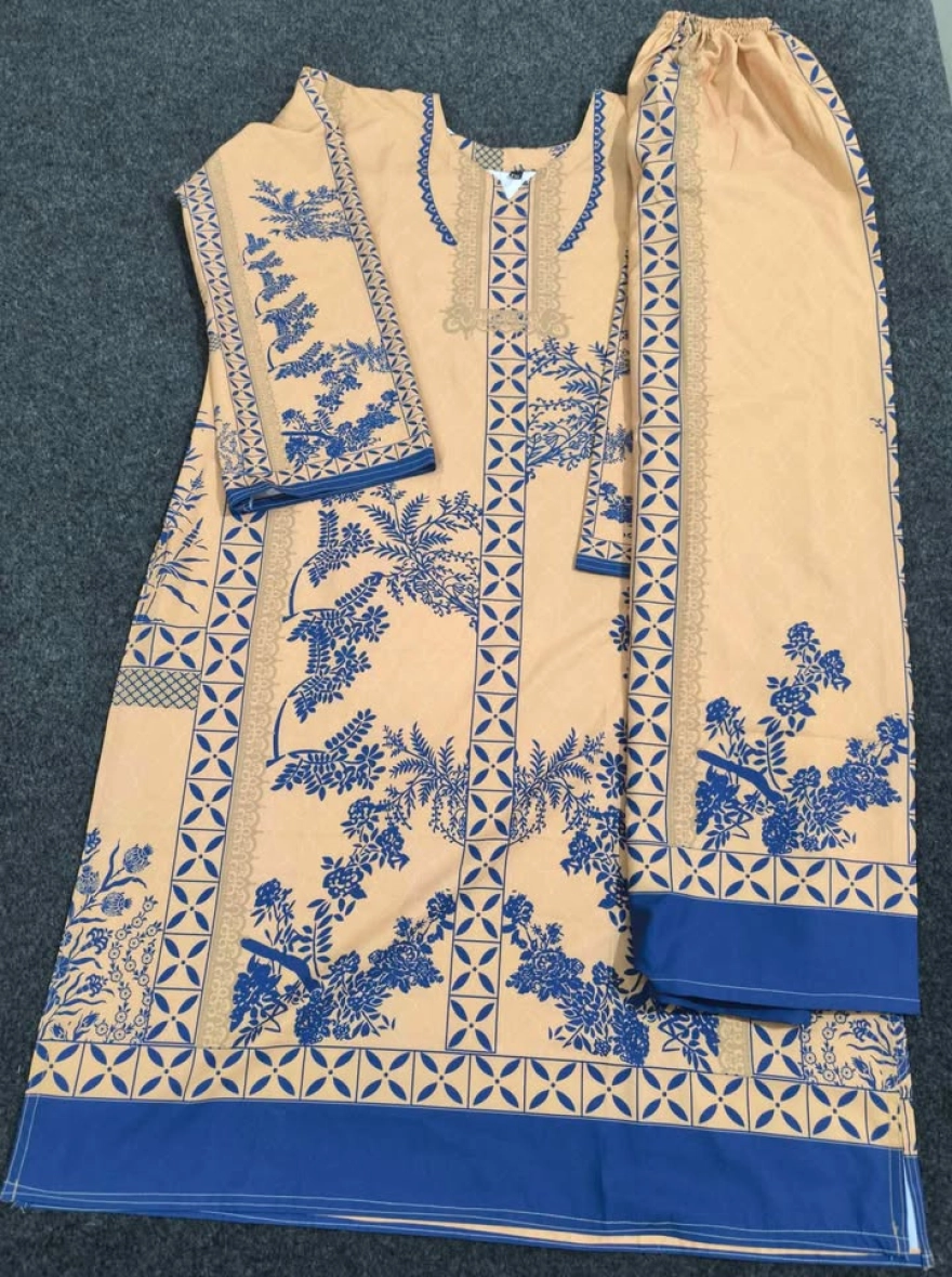 Azure Lattice Peach Ensemble