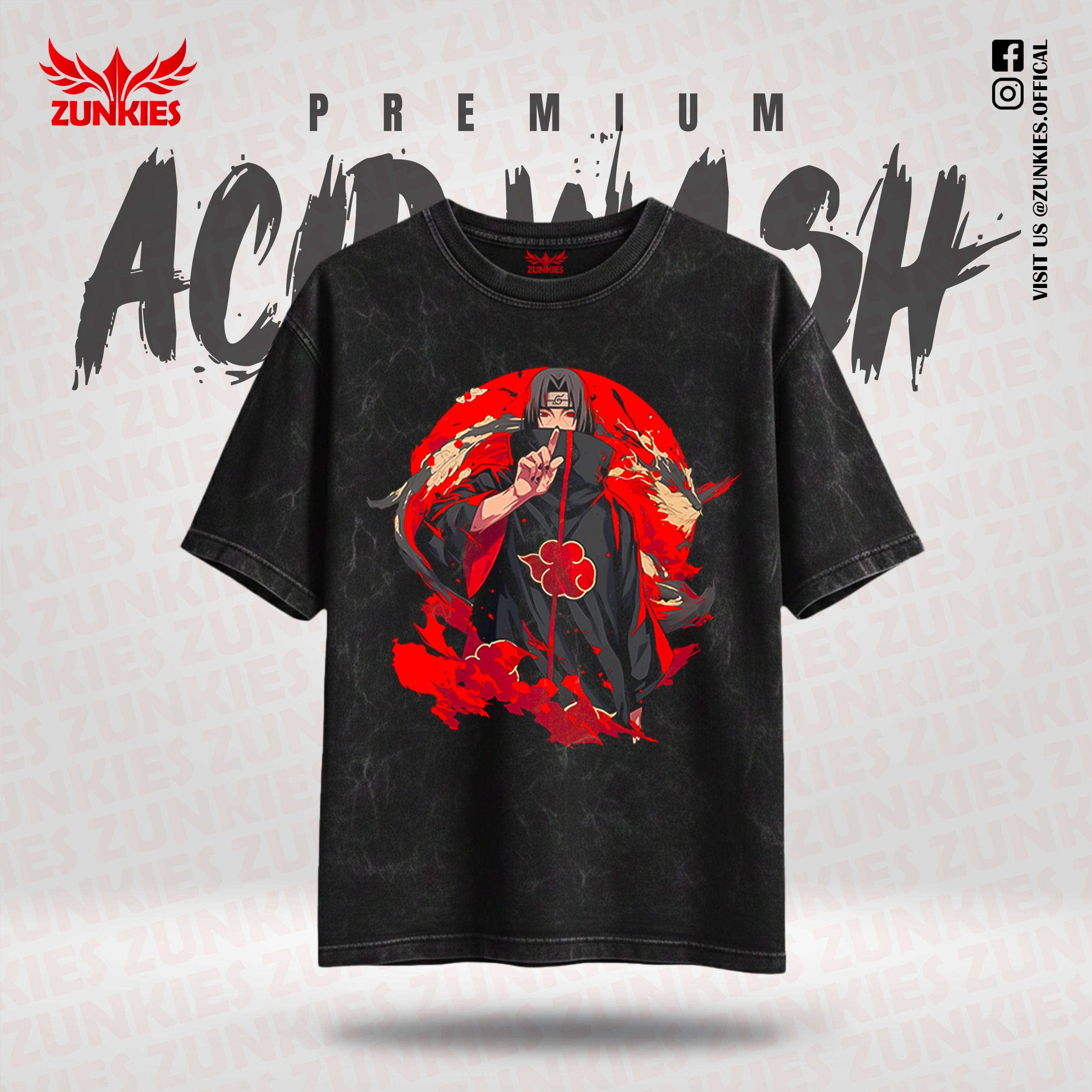 Itachi Uchiha - Zunkies Acid Wash Premium Collection