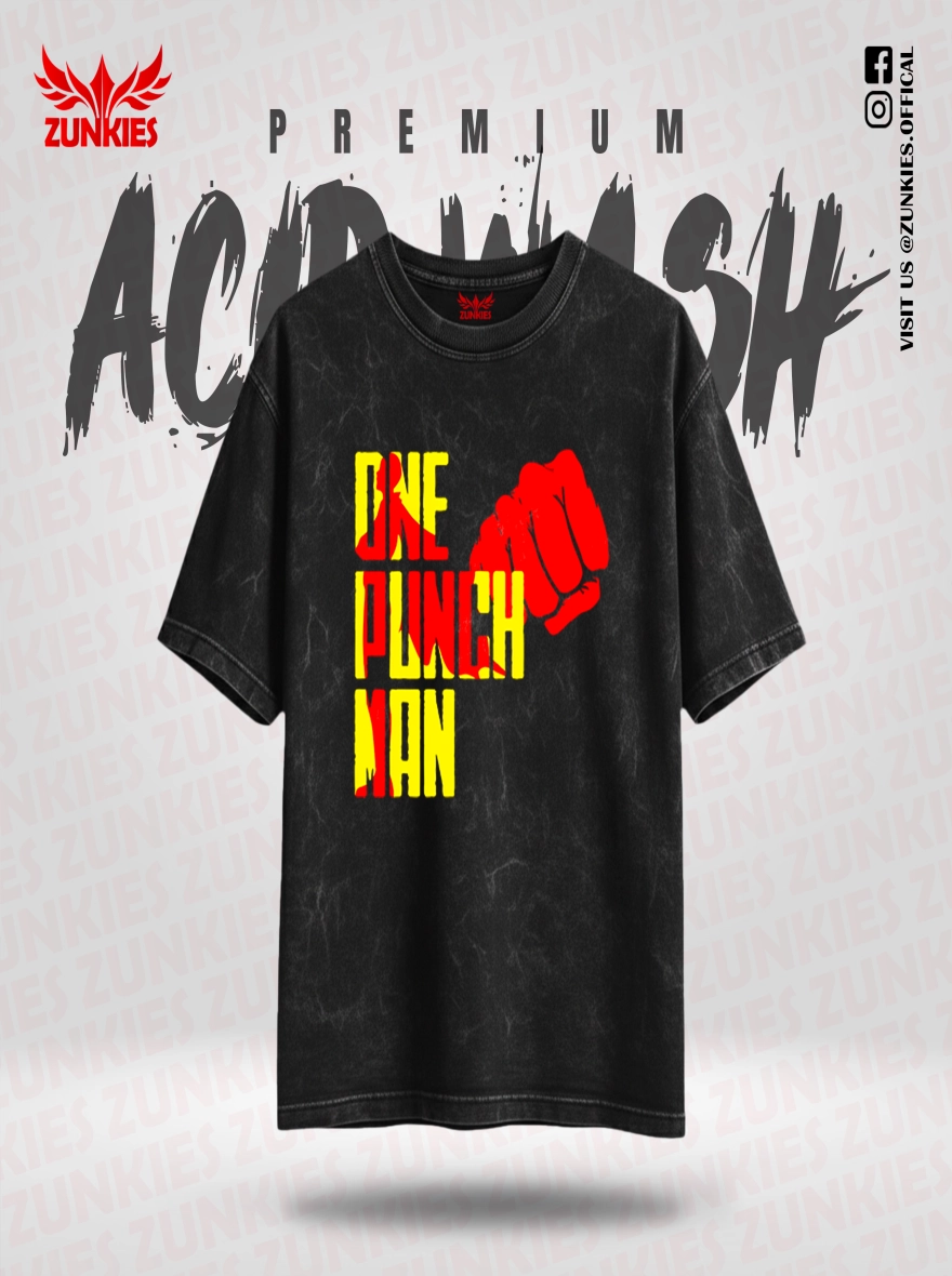 One Punch Man - Zunkies Acid Wash Premium Collection