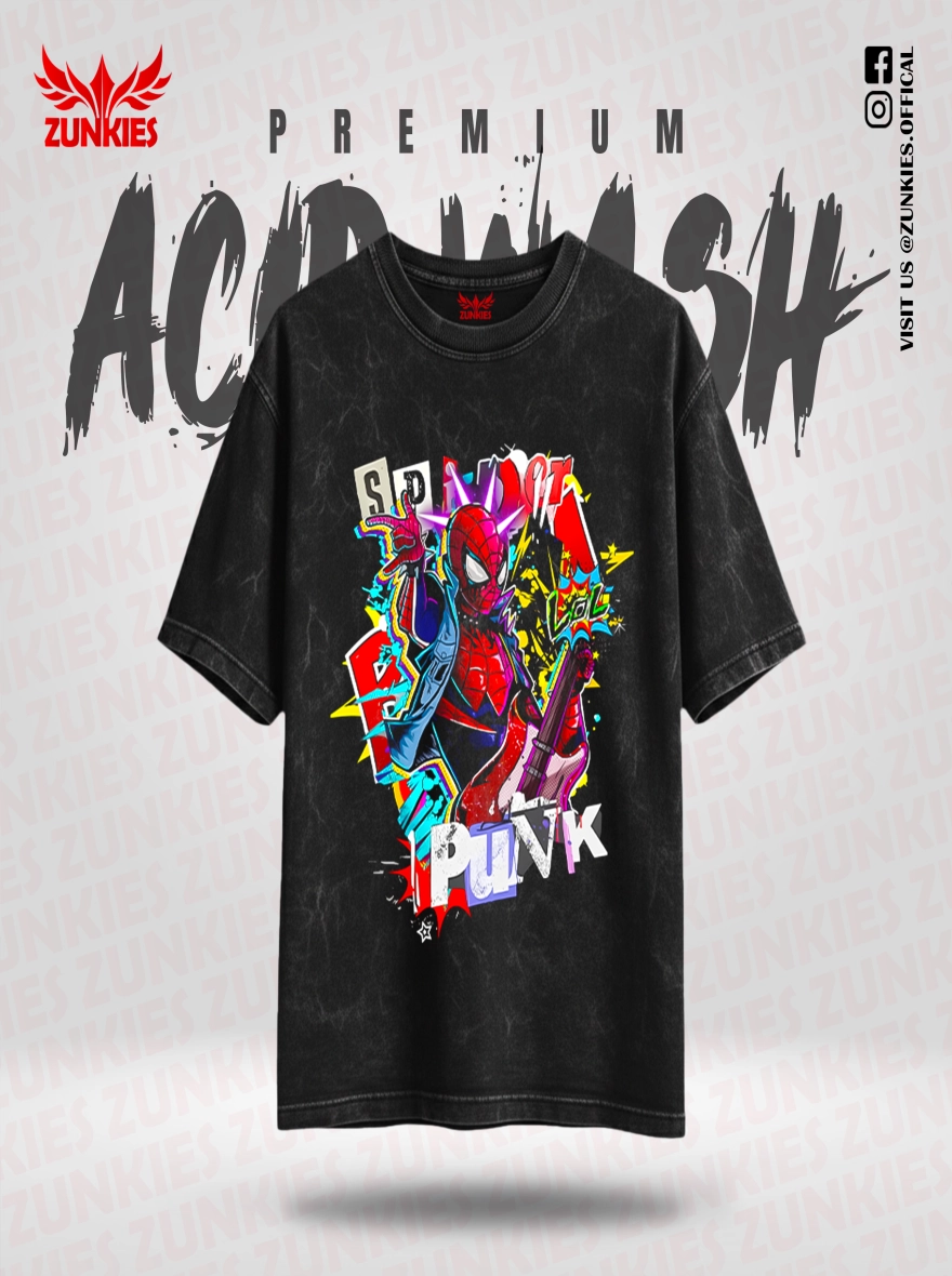 Spide Punk - Zunkies Acid Wash Premium Collection-B