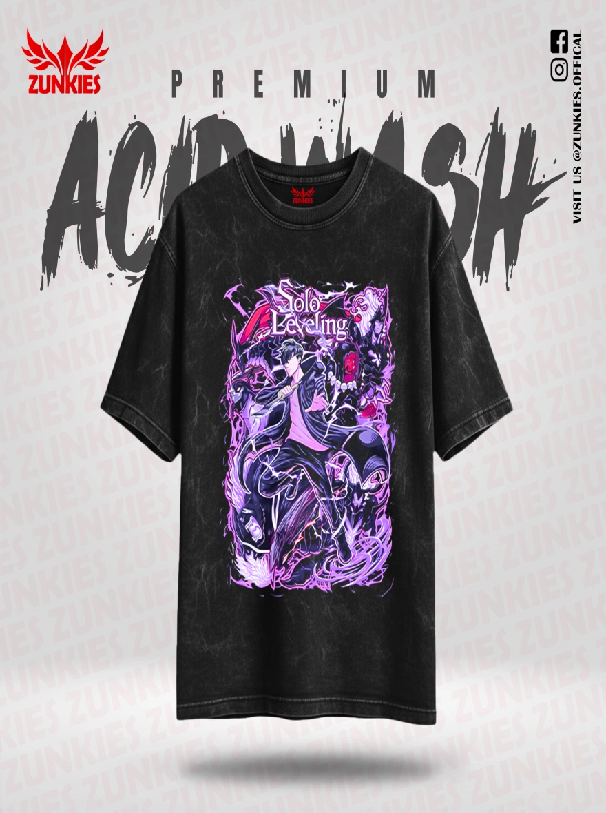 Solo Leveling - Zunkies Acid Wash Premium Collection