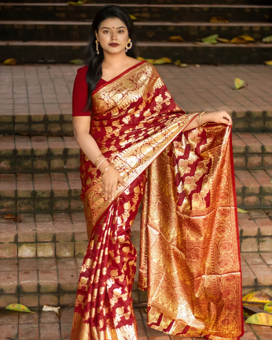 Royal Khayeri Benaroshi Soft Silk Katan Saree