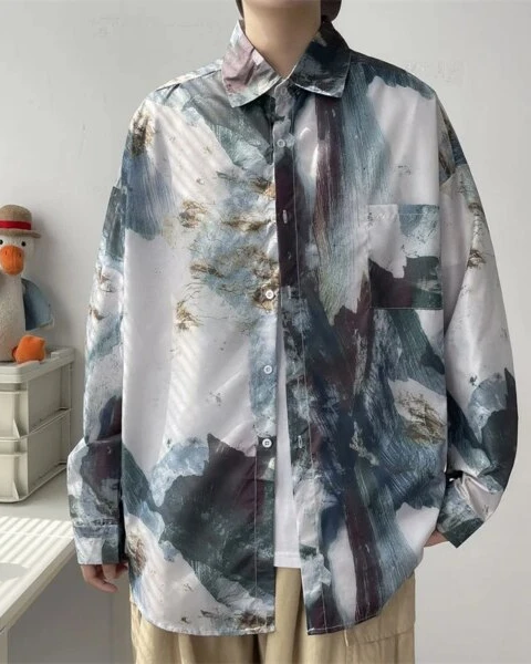 Premium Winter Loose Utility Shirt – Dual Pocket Edition