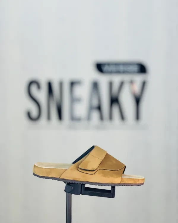 CloudSoft Velcro Slide – Golden