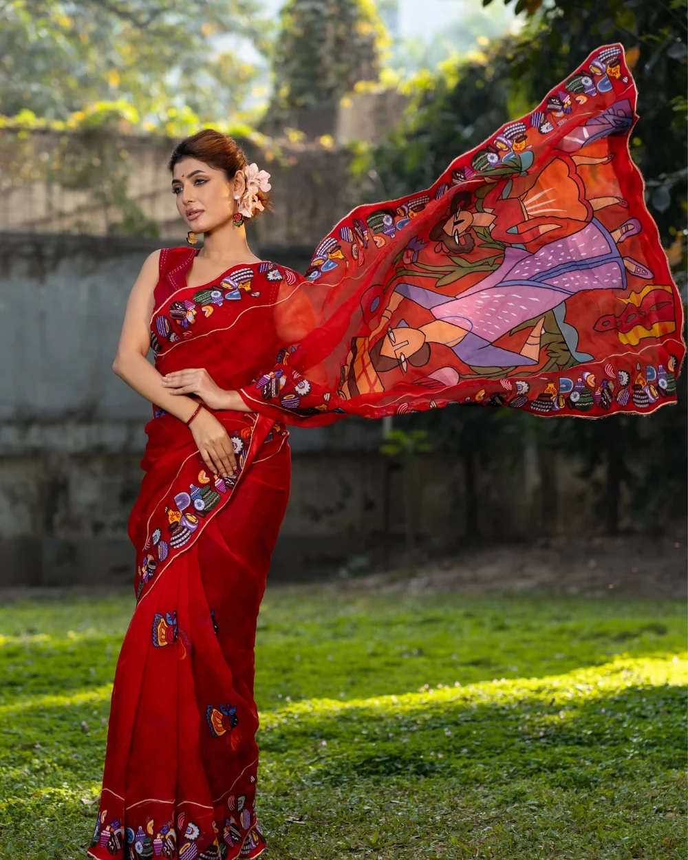 Utshob Muslin Saree