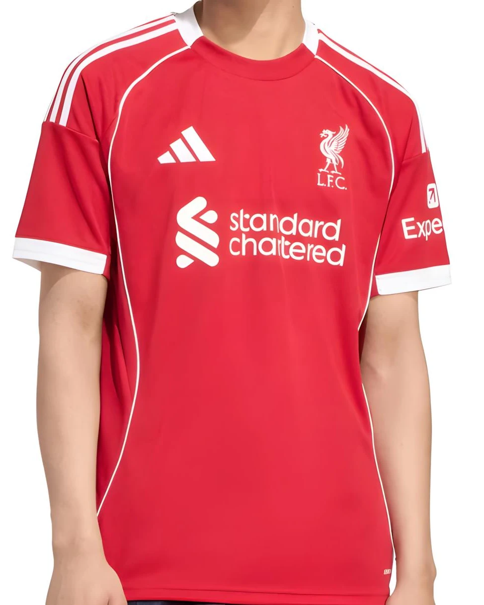 Premium Liverpool FC 2025/26 Home Jersey88