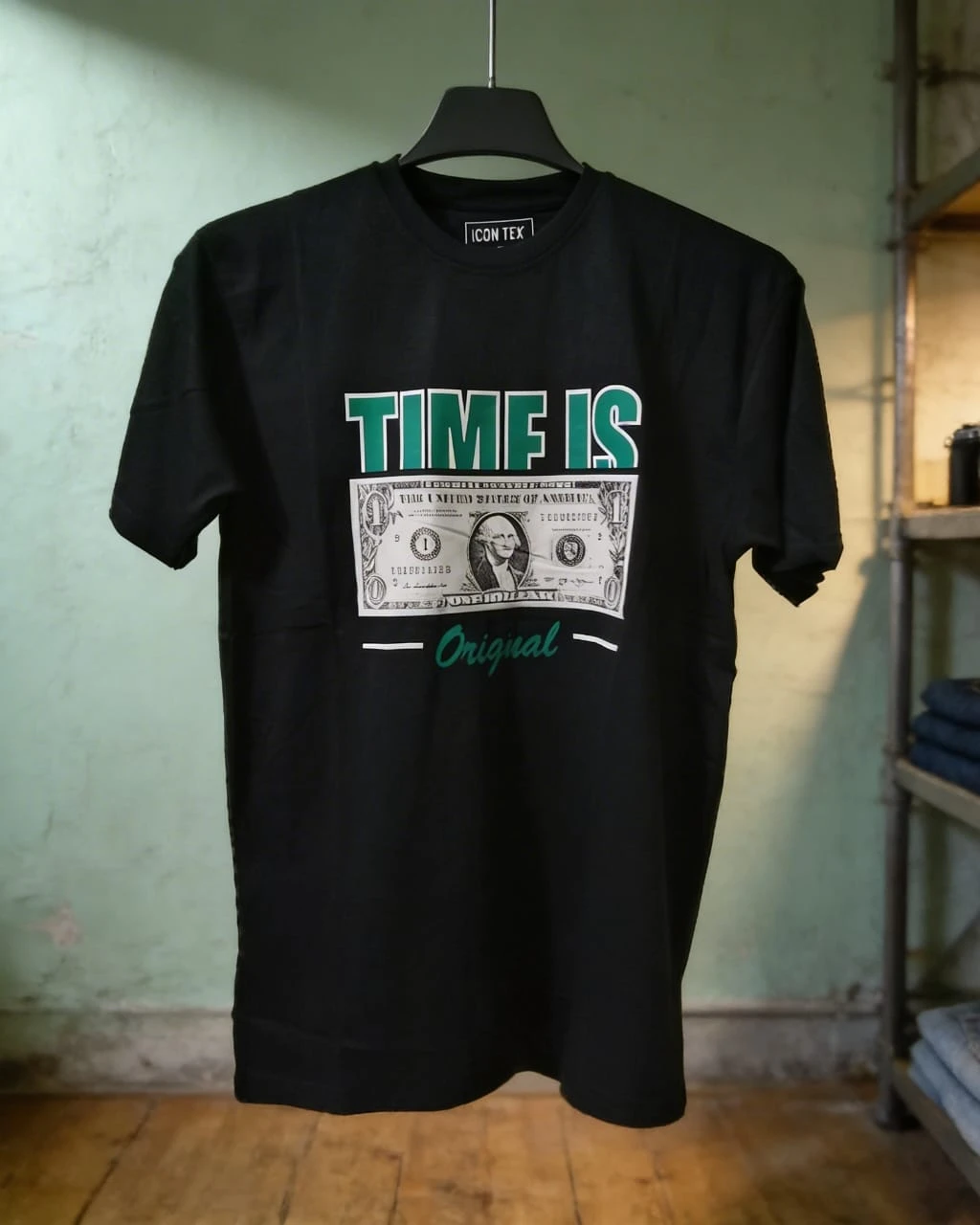 "Time Is Currency" Premium Graphic Tee