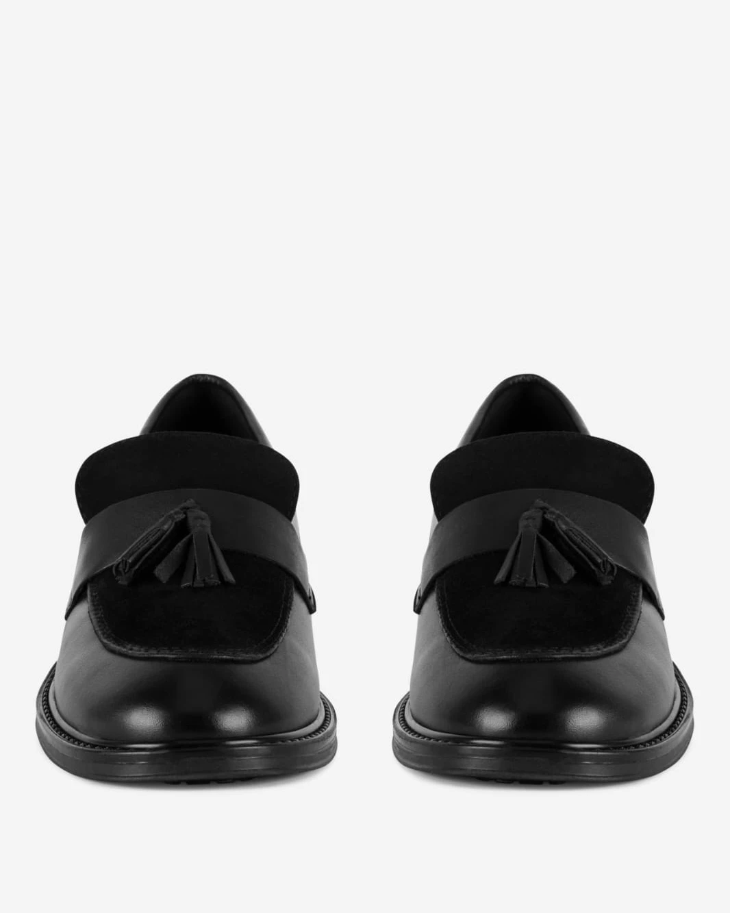 Sovereign Tassel Mixed-Leather Loafers