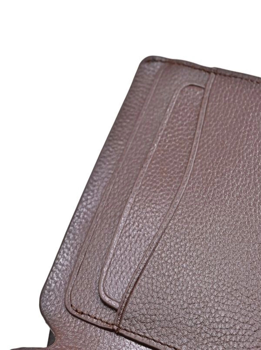 ProX High Quality Original Cow Leather Wallet_FW-2746 Coffee