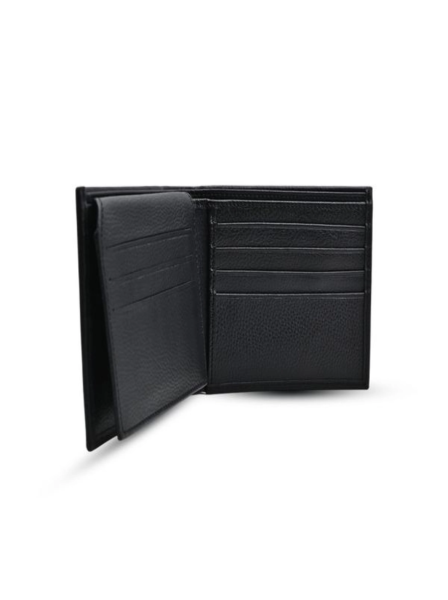 ProX High Quality Original Cow Leather Wallet_FW-2722 Black