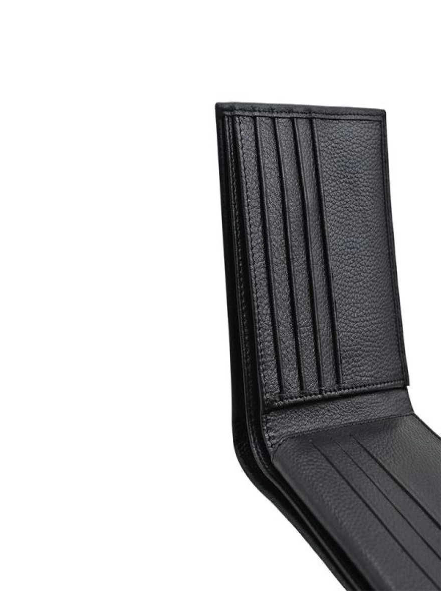 ProX High Quality Original Cow Leather Wallet_FW-2722 Black
