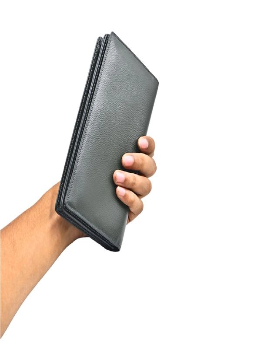 ProX High Quality Original Cow Leather Wallet_PW-2708 Deep Green