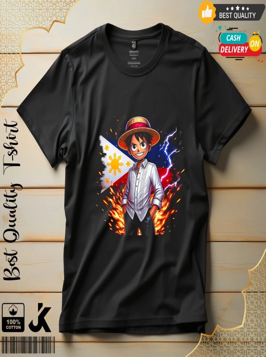 Naruto Uzumaki - Fiery Sage Mode Black T-Shirt