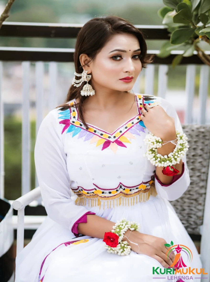 Unstitched Lehenga Set