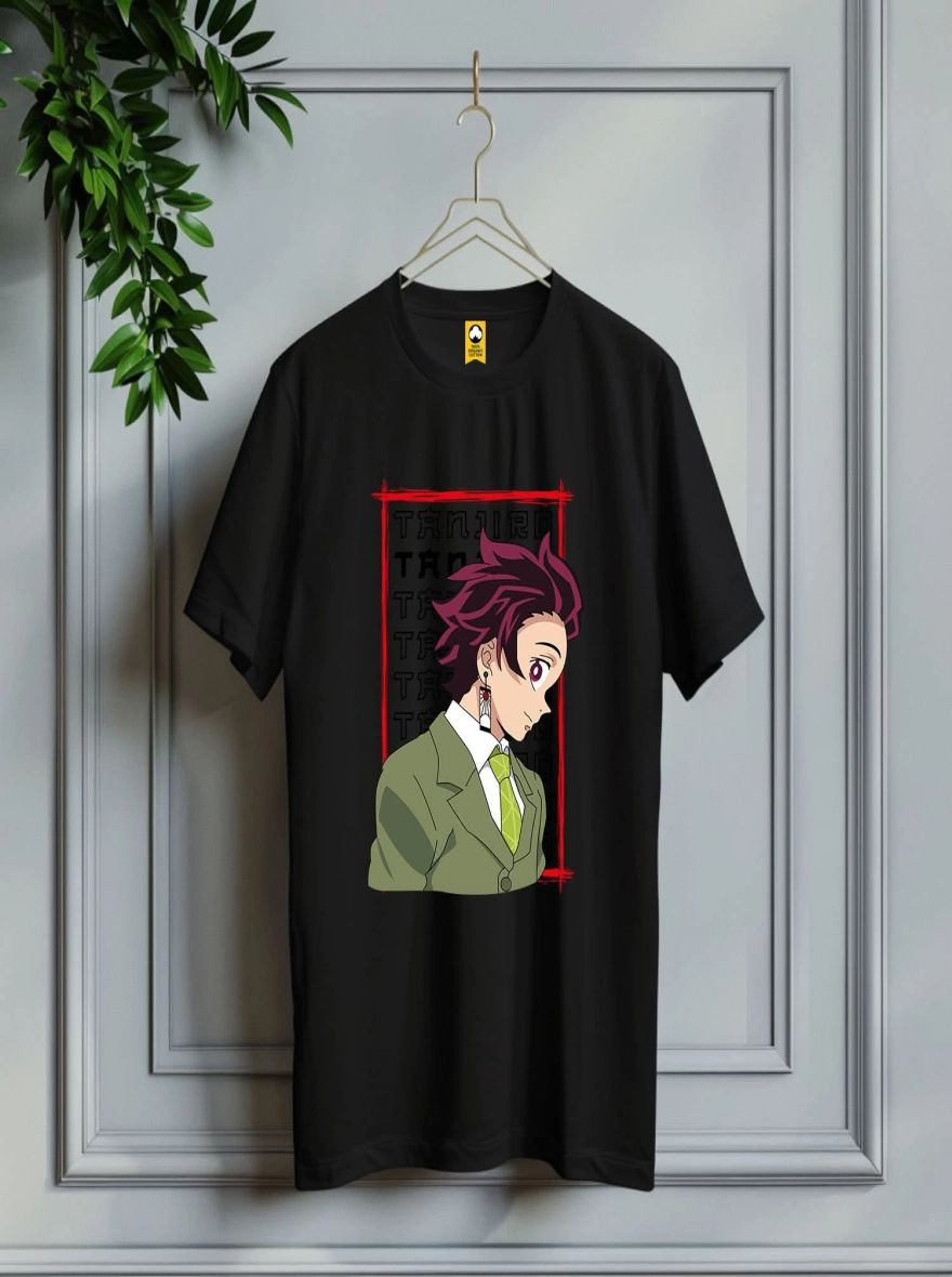 Deep Black Fabric  T shirt