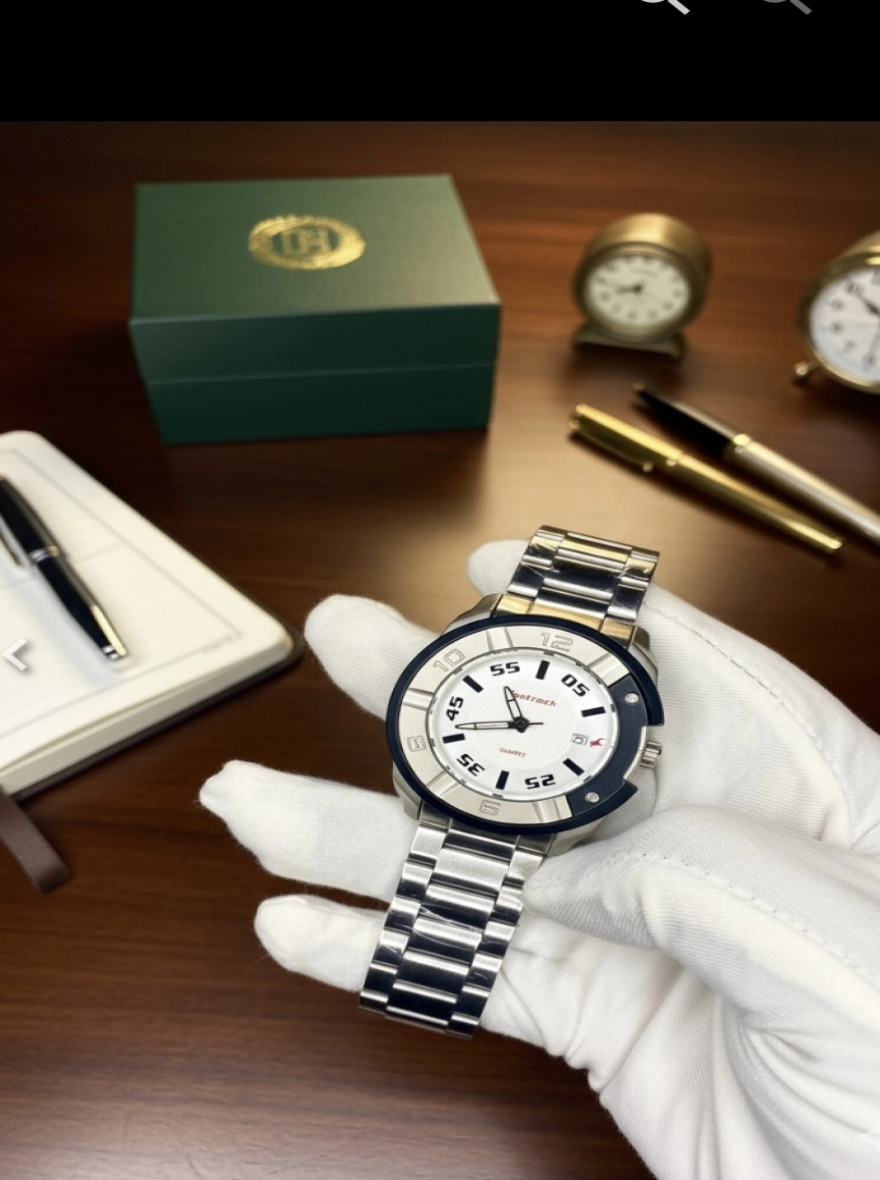 Motorheads Excellence  Dial Stainless Quartz Watch For Men