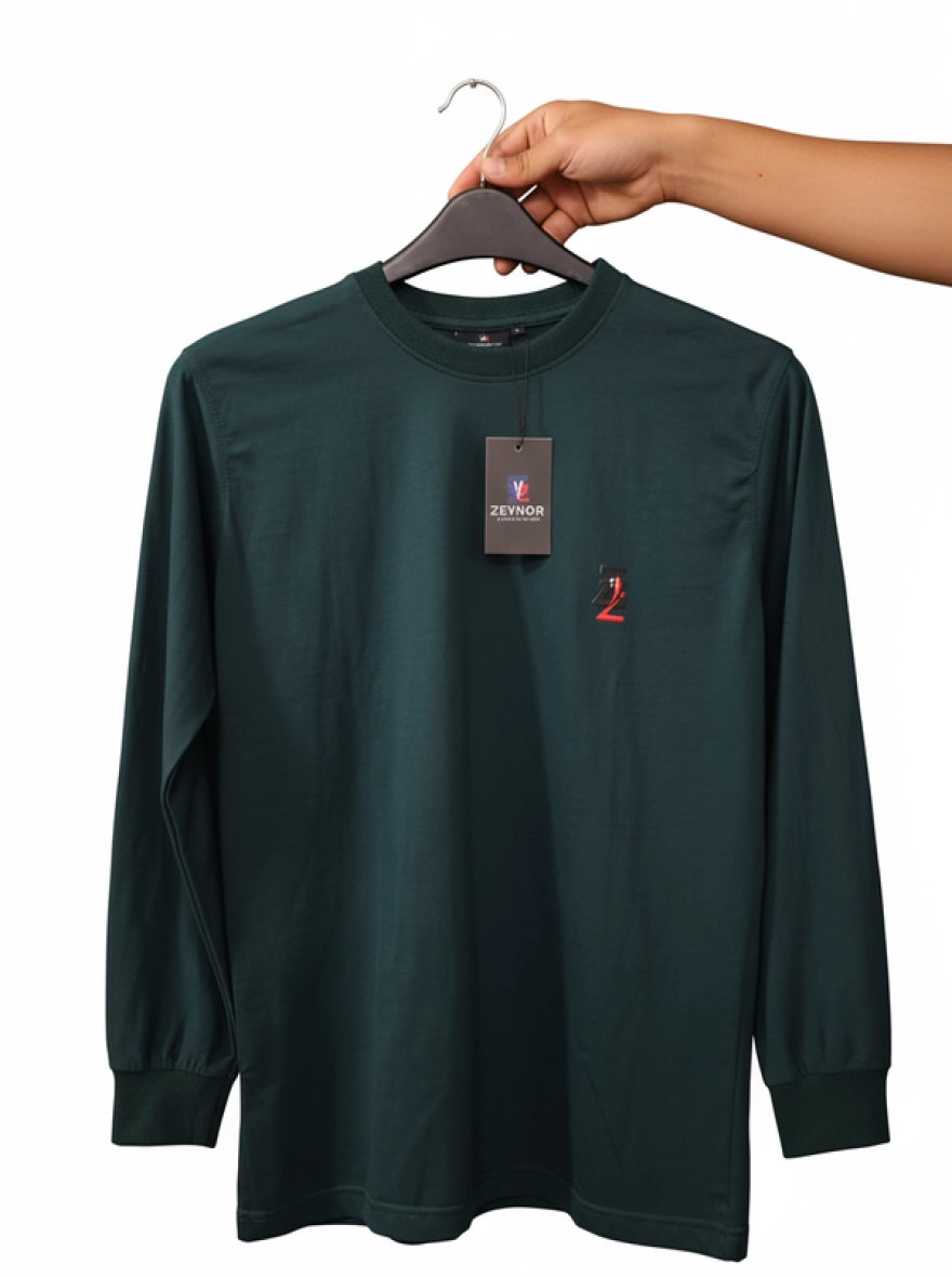 Premium Black Long Sleeve T-Shirt