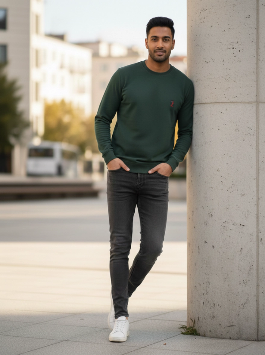 Premium Black Long Sleeve T-Shirt