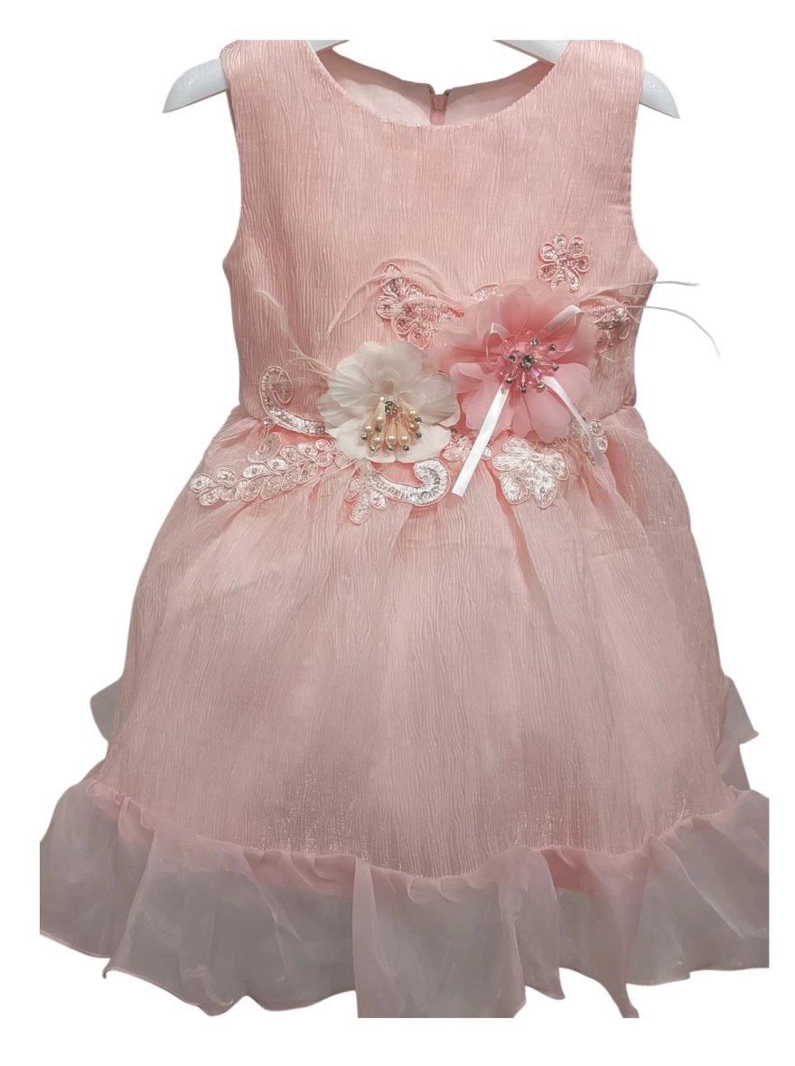 "Floral Enchantment" Tulle Dress