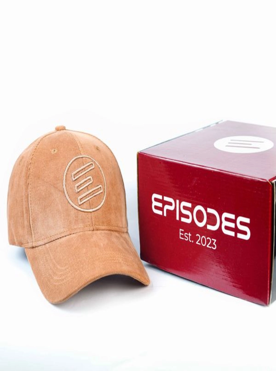 Episodes Iconic Caramel Cord Cap
