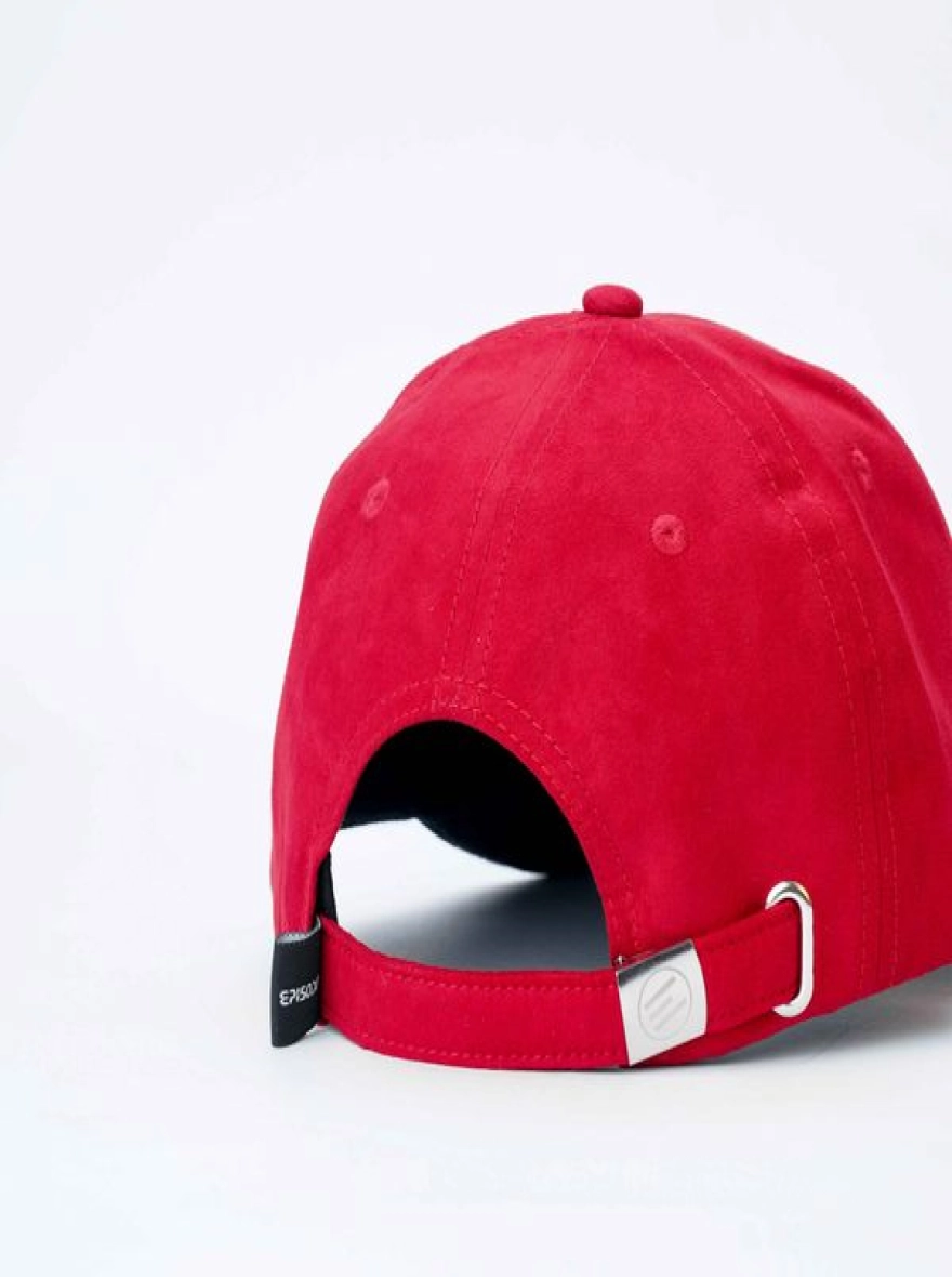 Episodes Sober Red Suede Cap