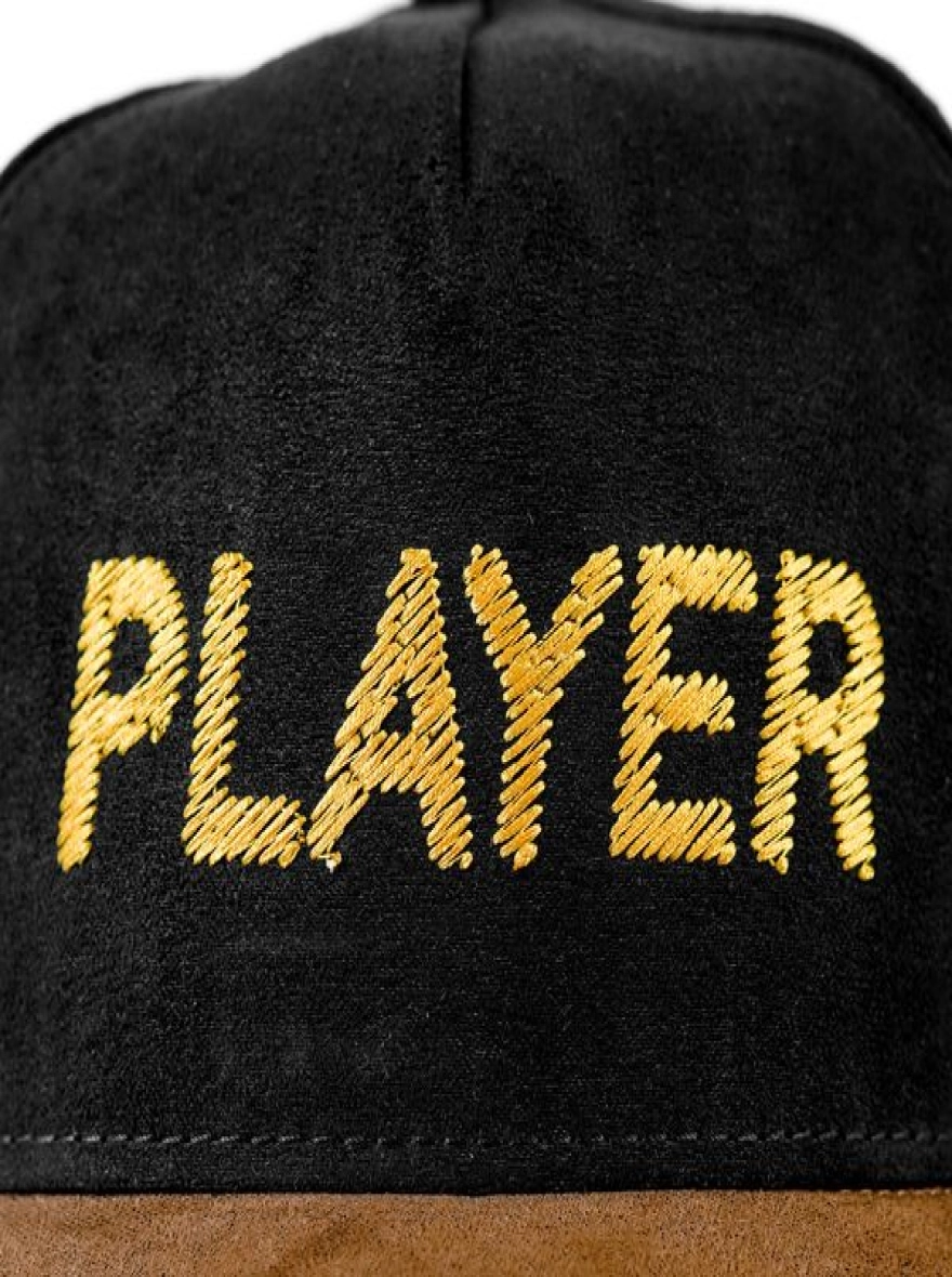 Episodes Player Black Suede Cap
