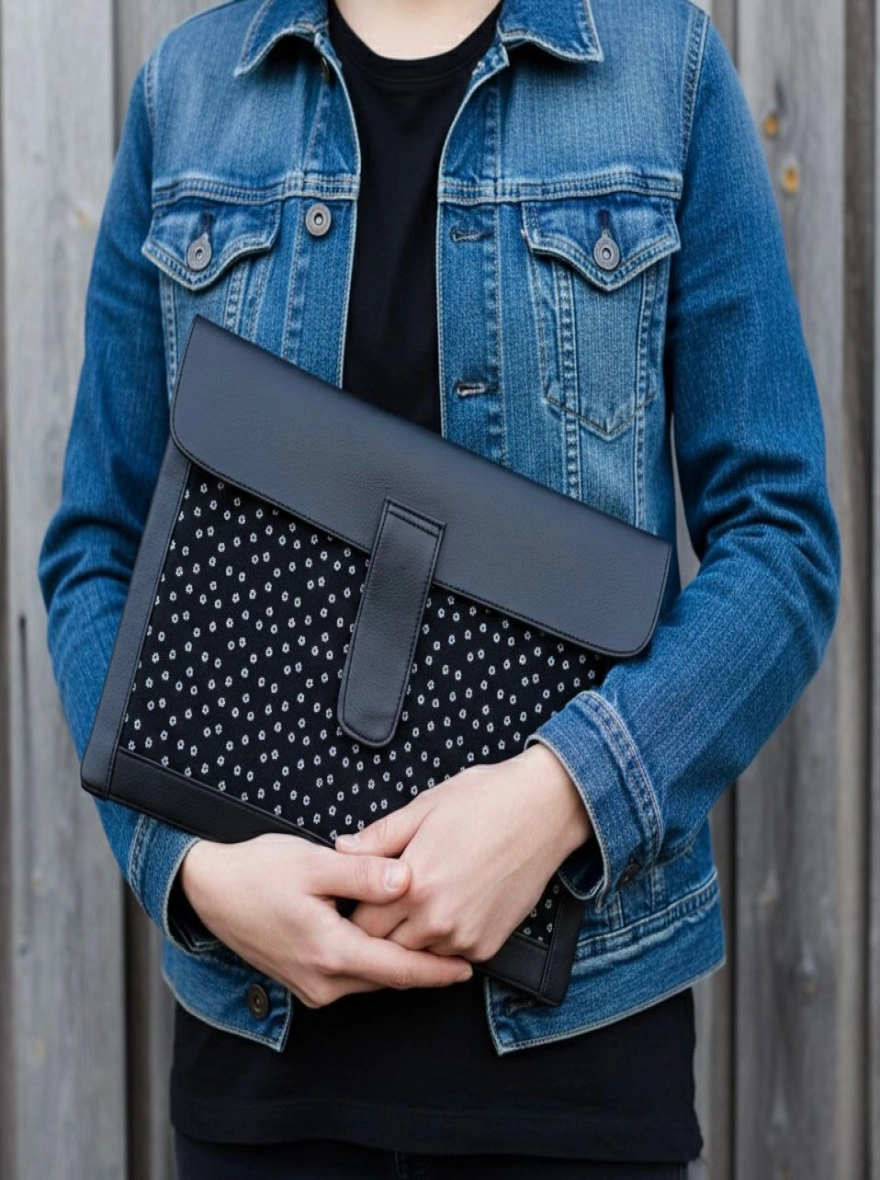 Midnight Floral Laptop Sleeve