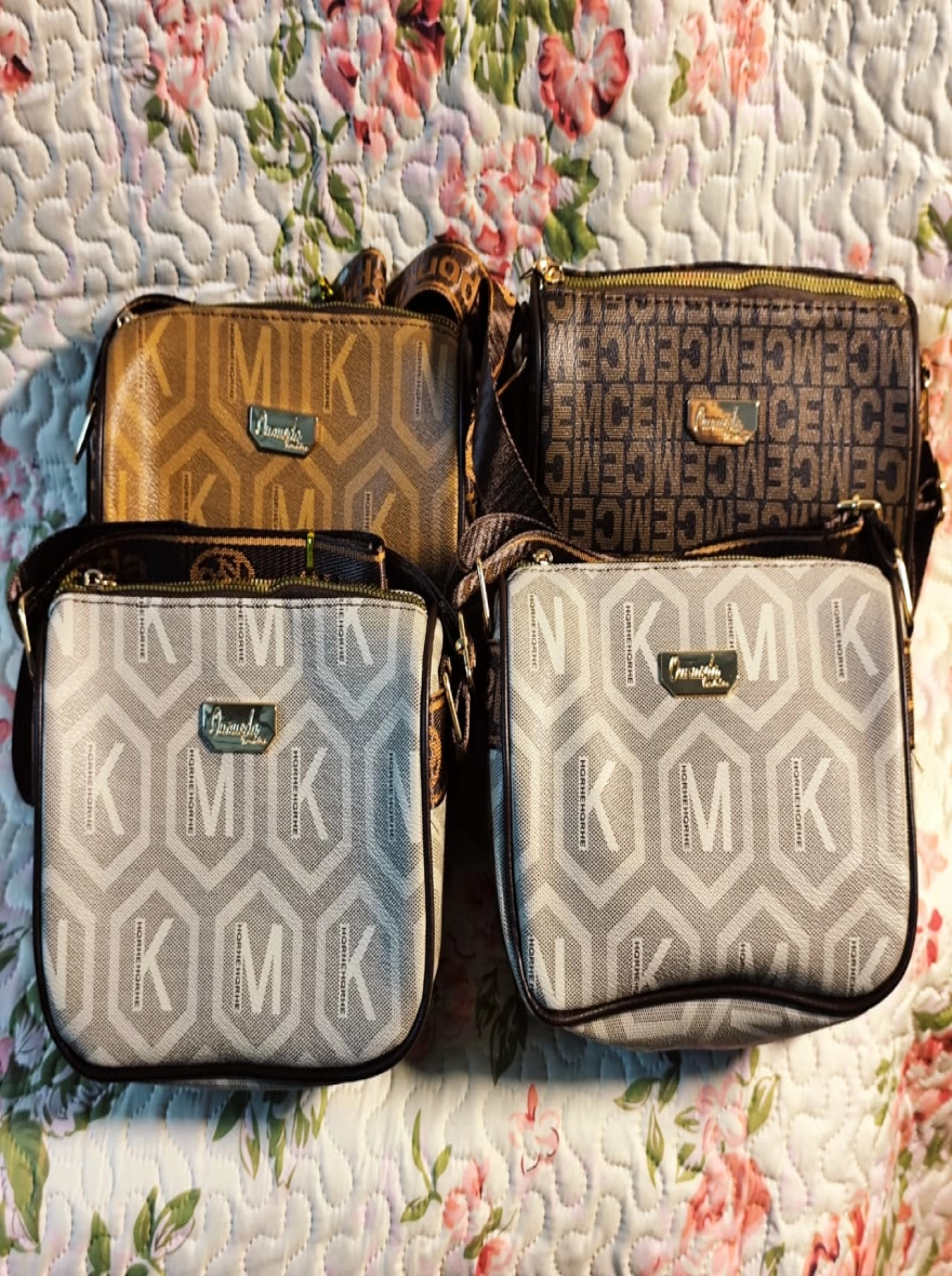 Imported MK Patterned Crossbody Shoulder Bag - (China)