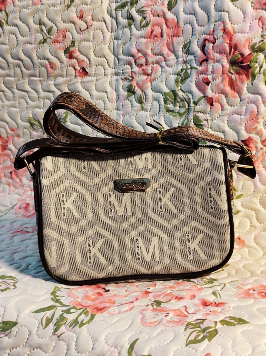 Imported MK Patterned Crossbody Shoulder Bag - (China)