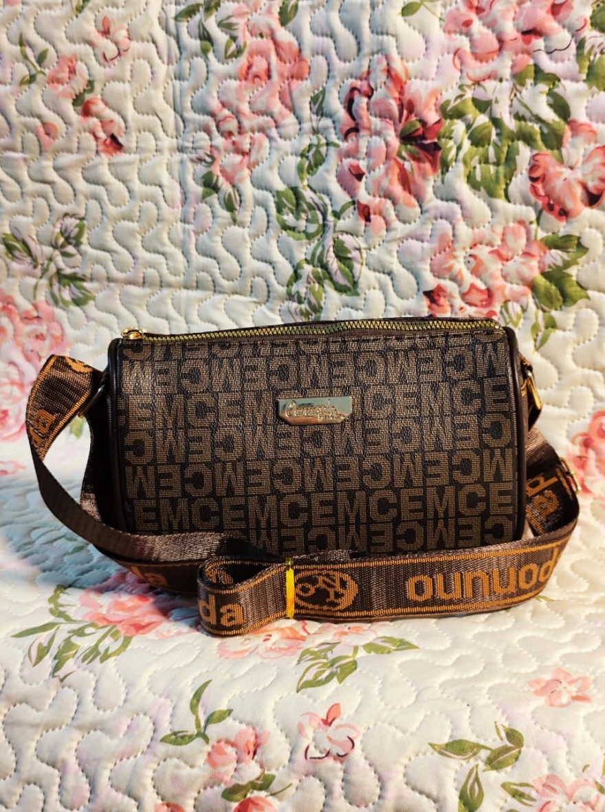 Imported MK Patterned Crossbody Shoulder Bag - (China)