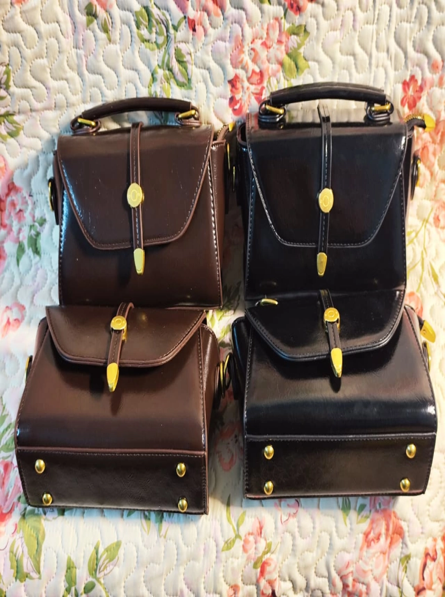 Imported Retro Accent Crossbody Bag For Women - (China)