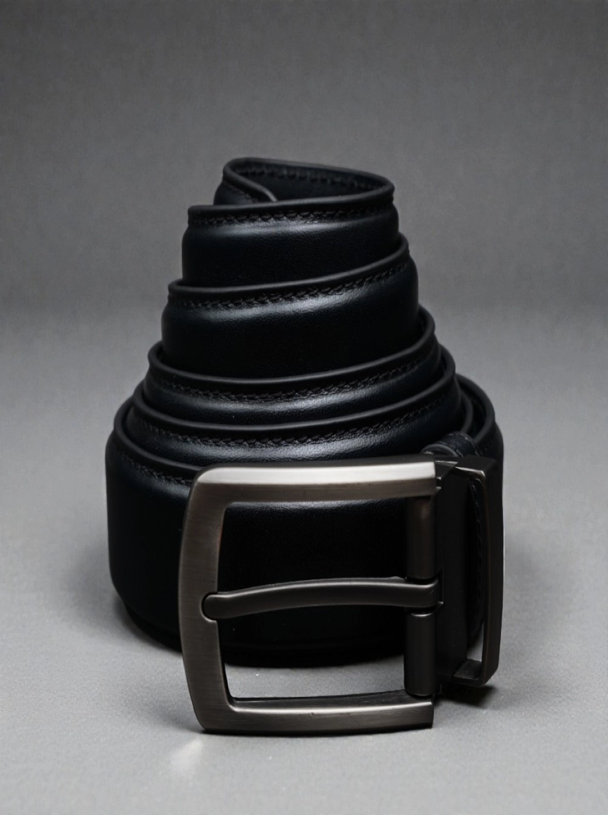 Zays Handcrafted Genuine Leather Belt for Men – Premium Quality, Adjustable, Stylish Chocolate and Black