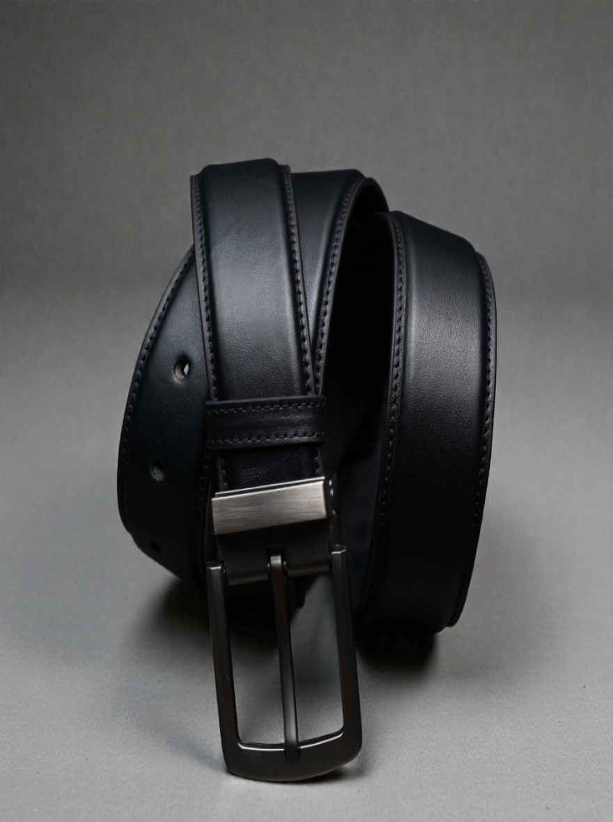 Zays Handcrafted Genuine Leather Belt for Men – Premium Quality, Adjustable, Stylish Chocolate and Black