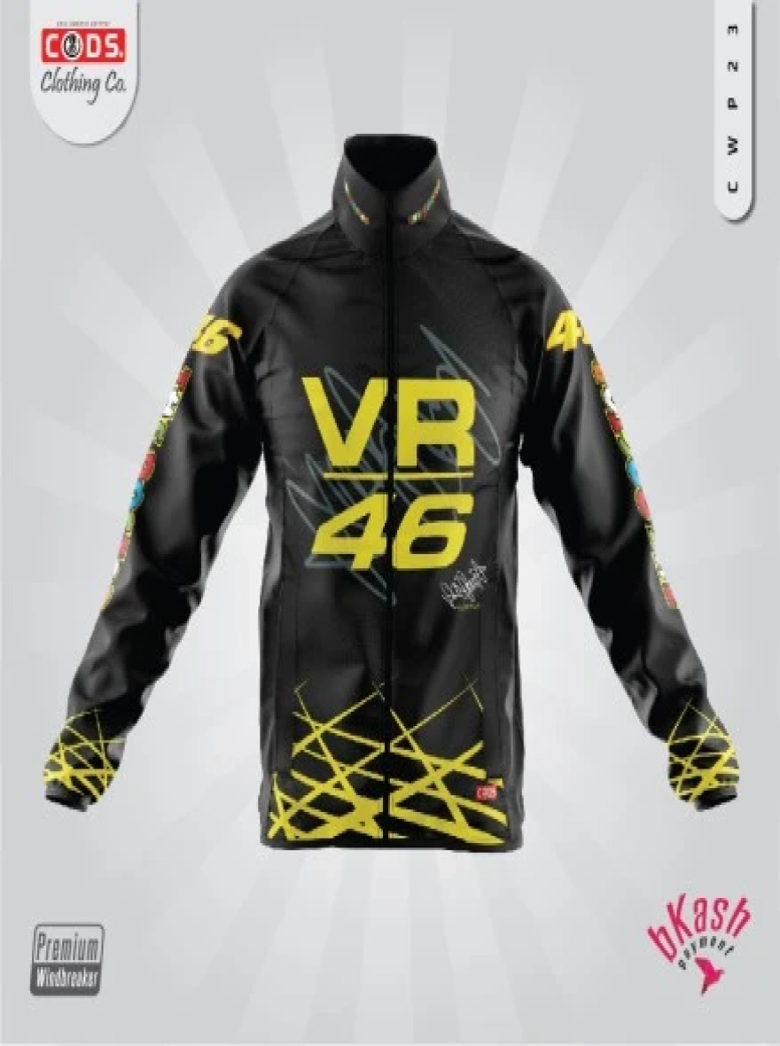 Windbreaker premium Digital Printed - CWP-23